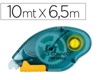 Pegamento q-connect roller compact removible 6,5 mm de ancho x 10 mt unidad