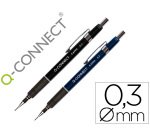 Portaminas q-connect kappa 0,3 mm sujecion de caucho