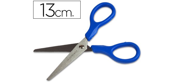 Tijera q-connect inoxidable 5\" 13 cm