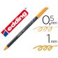 Rotulador edding punta fibra 1200 naranja neon n.66 punta de fibra 0,5 mm