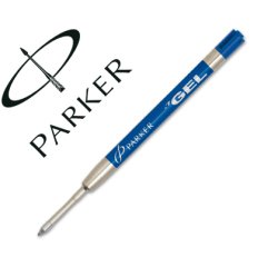 Recambio boligrafo gel parker azul