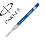 Recambio boligrafo gel parker azul