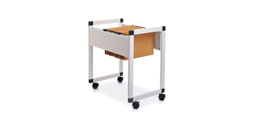 Carrito para carpetas colgantes rocada folio extensible
