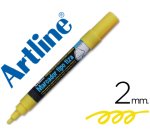 Rotulador artline pizarra verde negra epw-4-am color amarillo bolsa de 4 unidades