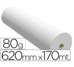 Papel reprografía ppc para planos 620 mm x 170 m 80 g