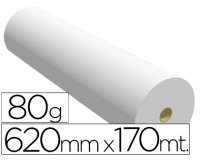 Papel reprografía ppc para planos 620 mm x 170 m 80 g