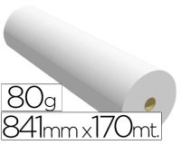 Papel reprografía ppc para planos 841 mm x 170 m 80 g