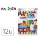 Rotulador carioca birello doble punta caja de 12 unidades colores surtidos