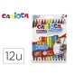 Rotulador carioca birello bipunta caja de 12 colores surtidos