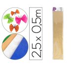 Papel crespón Liderpapel metalizado