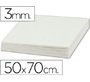 Carton pluma liderpapel blanco doble cara 50x70cm espesor 3mm