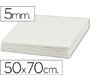 Carton pluma liderpapel blanco doble cara 50x70cm espesor 5mm