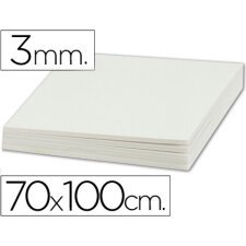 Carton pluma liderpapel blanco doble cara 70x100cm espesor 3mm