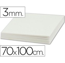 Carton pluma liderpapel blanco doble cara 70x100cm espesor 3mm
