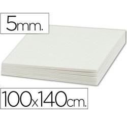 Carton pluma liderpapel blanco doble cara 100x140cm espesor 5mm