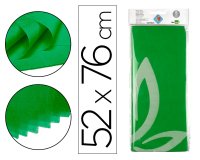 Papel seda liderpapel 52x76cm 18g/m2 bolsa de 5 hojas