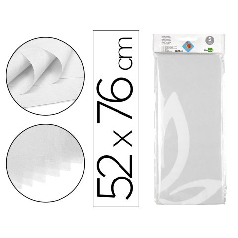 Papel seda Liderpapel blanco
