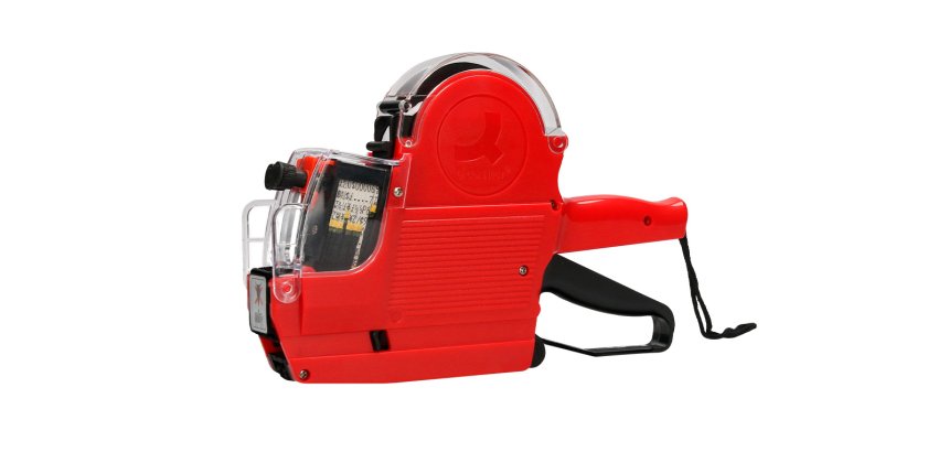 Etiquetadora q-connect 2 rodillo 10 digitos