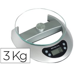 Pesacartas oficina q-connect electronico 3000 gr