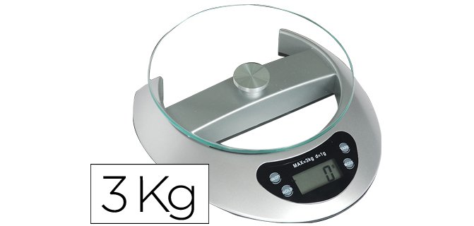 Bascula de precisión q-connect electronico 3000 g