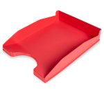 Bandeja sobremesa plastico q-connect rojo opaco 240x70x340 mm