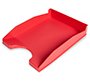 Bandeja sobremesa plastico q-connect rojo opaco 240x70x340 mm