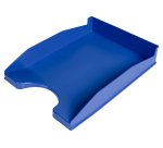Bandeja sobremesa plastico q-connect azul opaco 240x70x340 mm