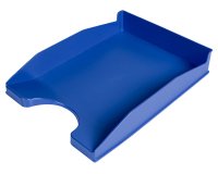 Bandeja sobremesa plastico q-connect azul opaco 240x70x340 mm