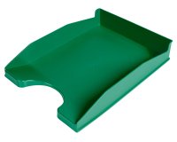 Bandeja sobremesa plastico q-connect verde opaco 240x70x340 mm