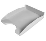 Bandeja sobremesa plastico q-connect gris opaco 240x70x340 mm