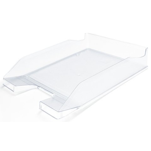 Bandeja sobremesa plástico q-connect transparente 240x70x340 mm