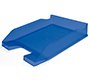 Bandeja sobremesa plastico q-connect azul transparente 240x70x340 mm