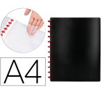 Carpeta liderpapel din a4 con 20 fundas intercambiables