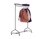 Vestidor portatil con repisa capacidad para 40 perchas