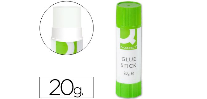 Pegamento q-connect en barra 20 g unidad
