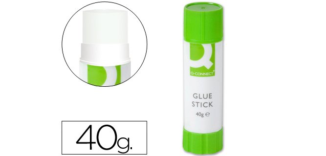 Pegamento q-connect en barra 40 g unidad