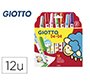 Rotulador giotto super bebe caja de 12 unidades colores surtidos