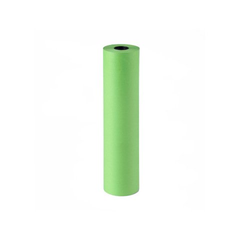 Papel de regalo kraft liso bobina ancho 62 cm peso 7 kg gramaje 60 g verde pistacho