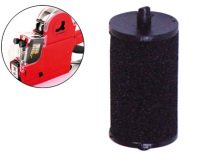 Rodillo entintador q-connect 18 mm tinta color negro para etiquetadora q-connect kf00711