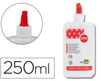 Pegamento cola blanca lavable liderpapel bote de 250 ml