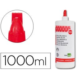 Pegamento cola blanca lavable liderpapel bote de 1000 ml