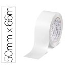 Cinta adhesiva polipropileno 45 micras blanca q-connect 66 m x 50 mm