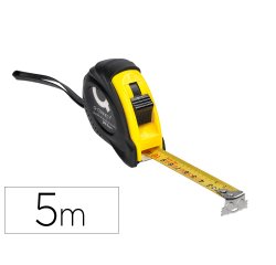 Flexometro q-connect con freno material antichoque 19 mm de ancho longitud 5 mt