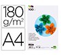 Cartulina liderpapel a4 180g/m2 10 colores surtidos paquete de 100 hojas