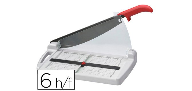 Cizalla m+r plastico 6532 de palanca 32 cm con base de plastico