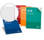 Indice liderpapel tapa cartoncillo cuarto 24 hojas 70g/m2 colores surtidos