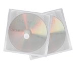 Sobre para cd q-connect polipropileno autoadhesivo convelcro-bolsa con 5 unidades-