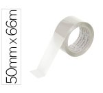 Cinta adhesiva polipropileno transparente 50 micras q-connect 66 m x 50 mm