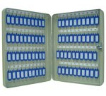 Armario metalico portallaves q-connect 370x280x60 mm para 80 llaves