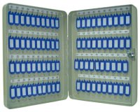 Armario metalico portallaves q-connect 370x280x60 mm para 80 llaves